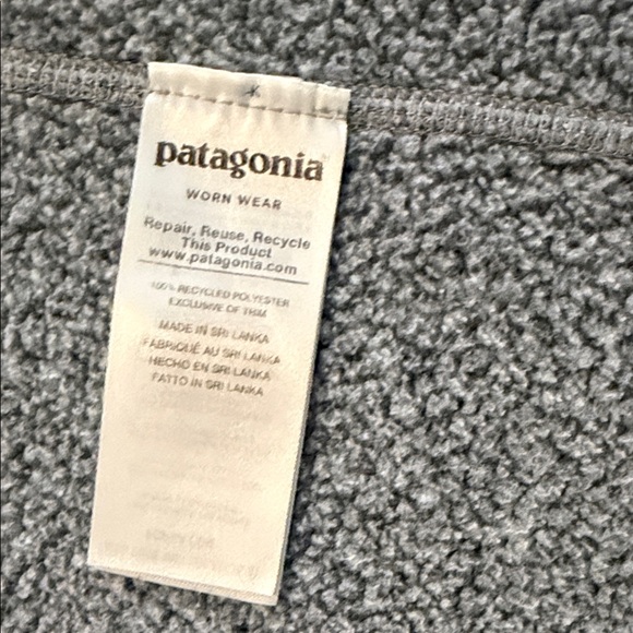 Patagonia Better Sweater Gray Full-Zip Fleece Jacket - Picture 8 of 13
